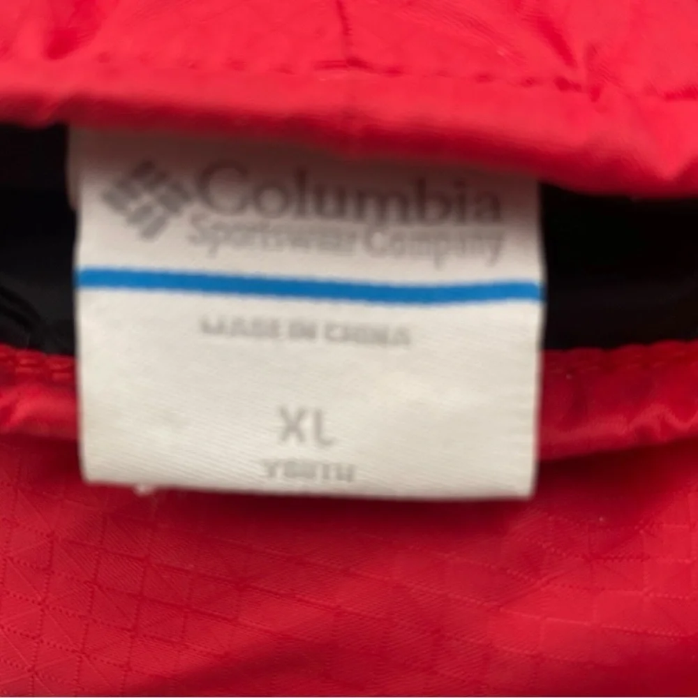 Columbia Youth Red Weather Resistant Mittens Size Youth XL